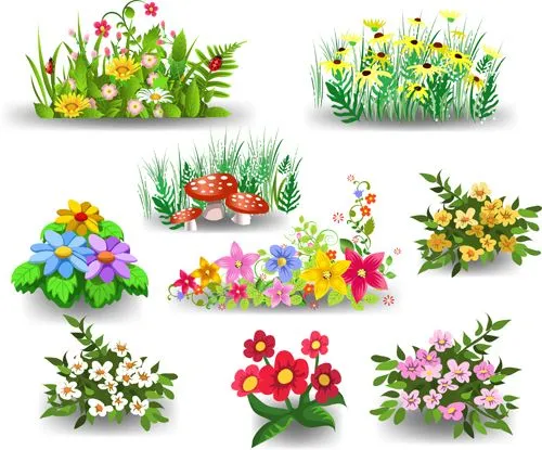 Vectores de flores para descargar gratis - recursos WEB & SEO