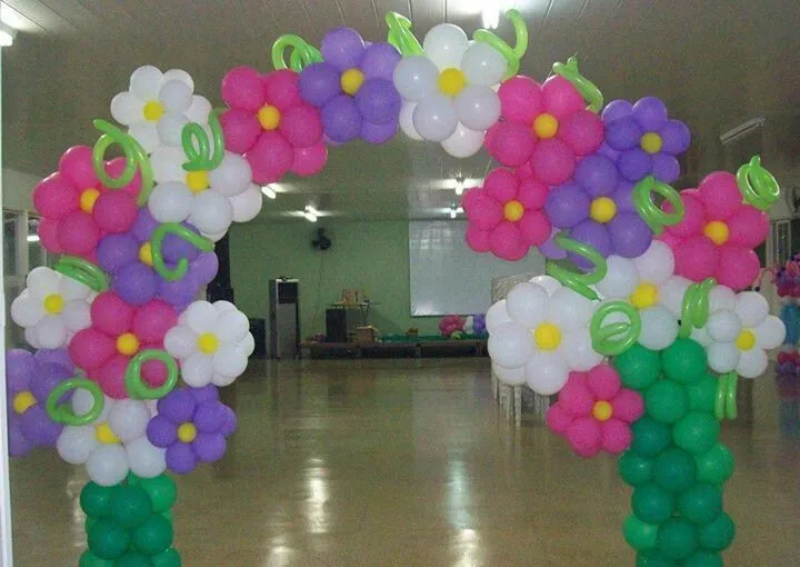 Flower Baloon Arch Decor PArty spring birthday wedding Event ...