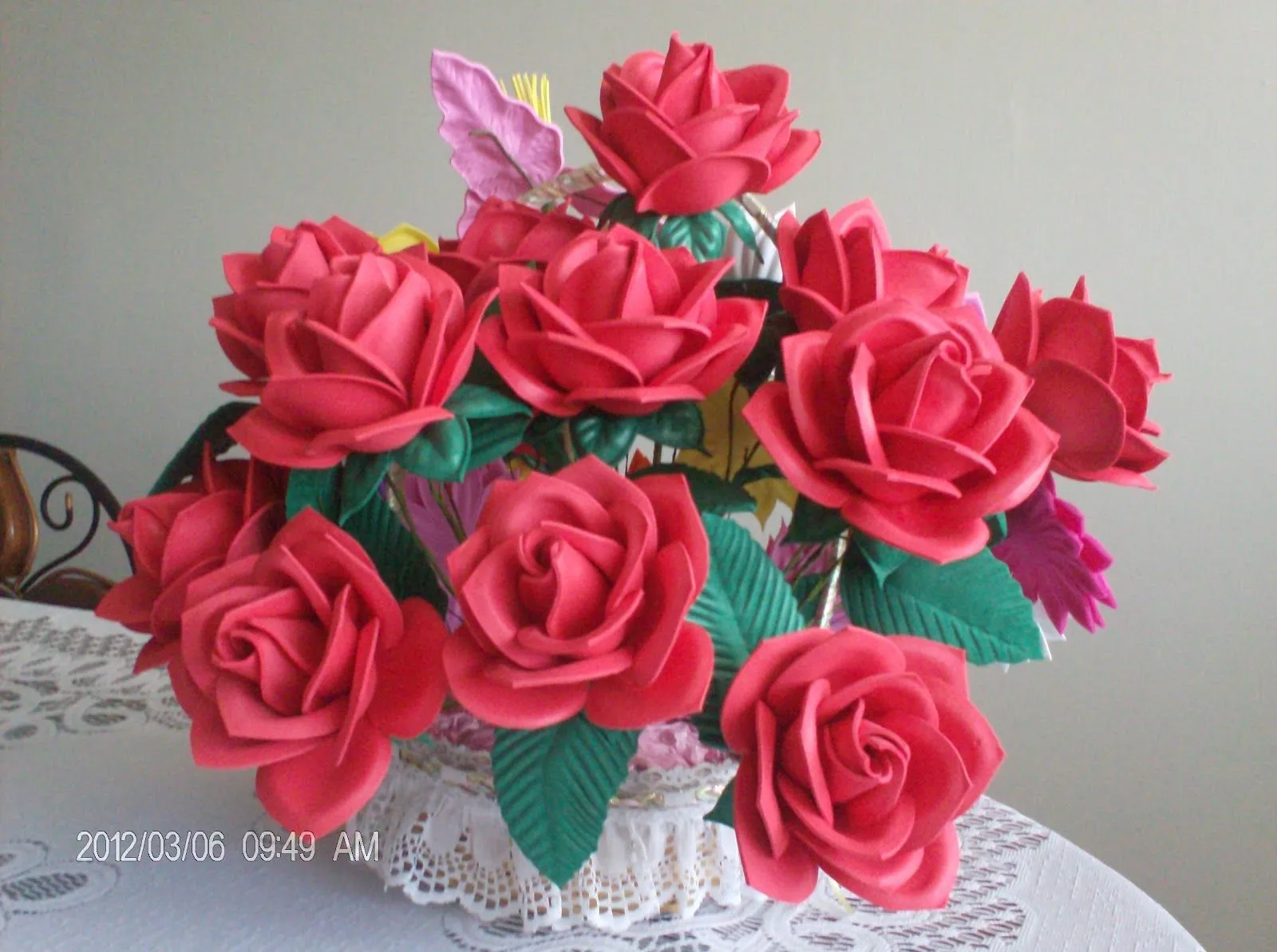 Foami y algo mas...(Venezuela): Flores de Foami Foami y algo mas...(Venezuela): Flores de Foami