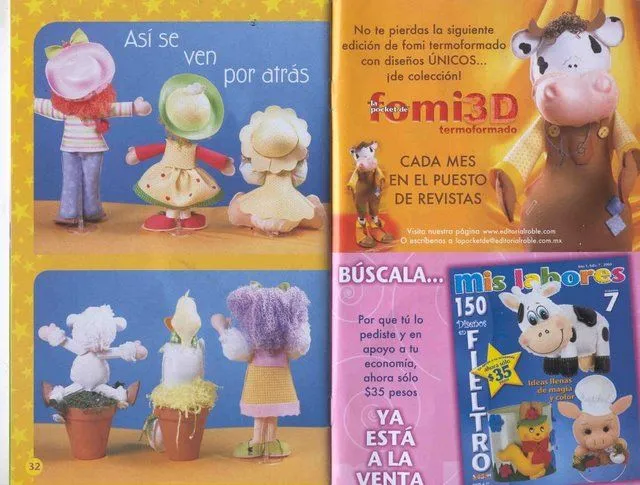 FOAMY EN 3D: más muñecas para Gloria « Variasmanualidades's Blog