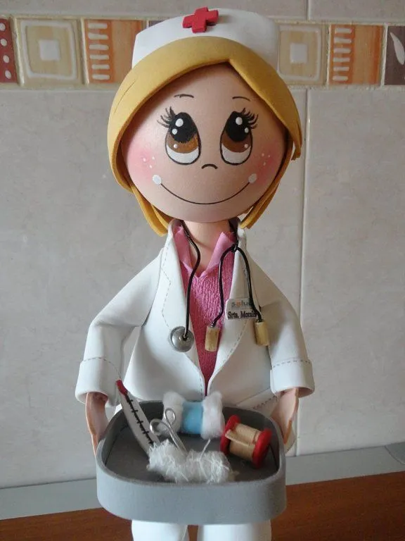 Enfermera de fofucha - Imagui