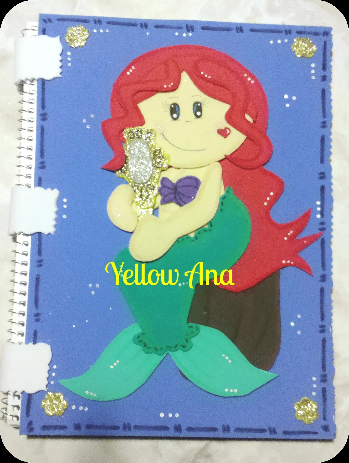 Fotos de cuadernos decorados con fomi - Imagui