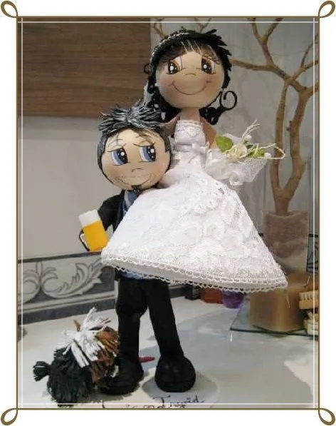 fofuchas mariés on Pinterest | Bodas, Wedding Cake Toppers and ...
