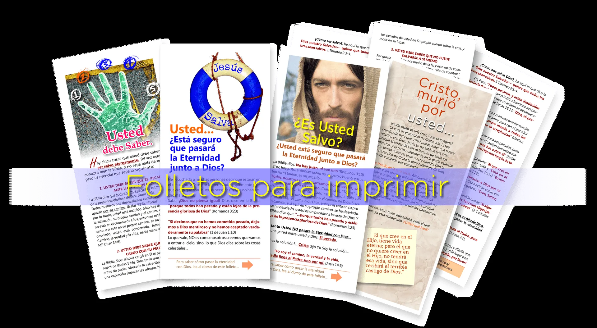 Folletos Cristianos – Nueva Vida en Cristo – Argentina