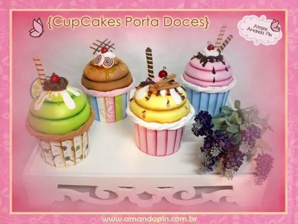 Moldes de cupcakes en foami - Imagui