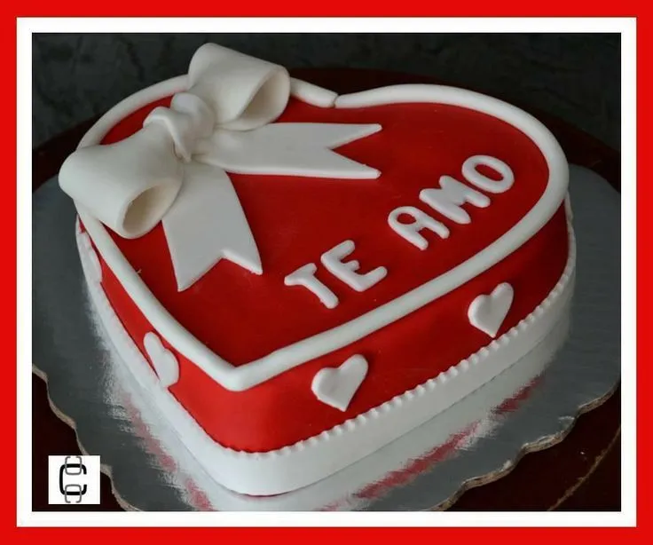 tortas dia del amor y amistad on Pinterest | Valentine Cake, Heart ...