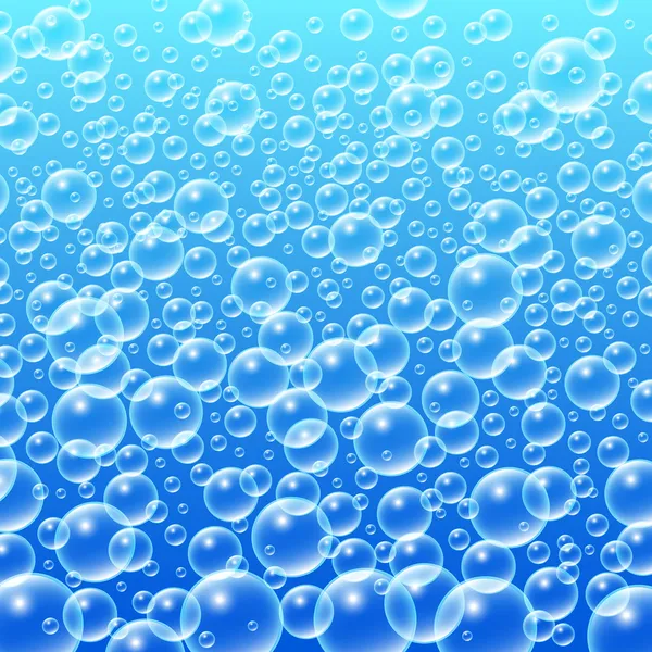 Fondo de agua con burbujas — Vector stock © lianella #49574447