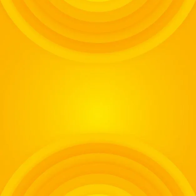 Fondo amarillo con formas circulares | Descargar Vectores gratis