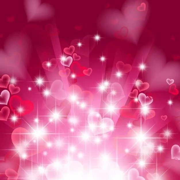 fondo del corazón abstracta en color rosa | Descargar Vectores gratis