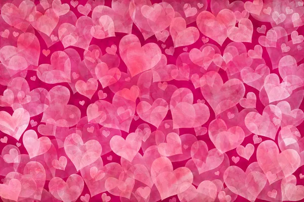 Fondo de corazones de color rosa — Foto stock © VenisM #4810798