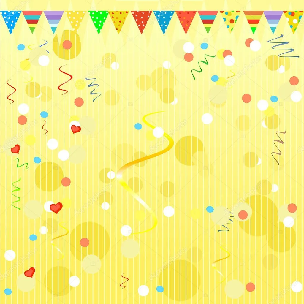 Fondo de cumpleaños — Vector stock © Oksana # Fondo de cumpleaños — Vector stock © Oksana #