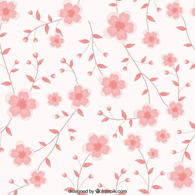 Fondo de flores rosas | Descargar Vectores gratis Fondo de flores rosas | Descargar Vectores gratis