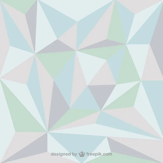 Fondo con formas de triángulos de colores suaves | Descargar ...