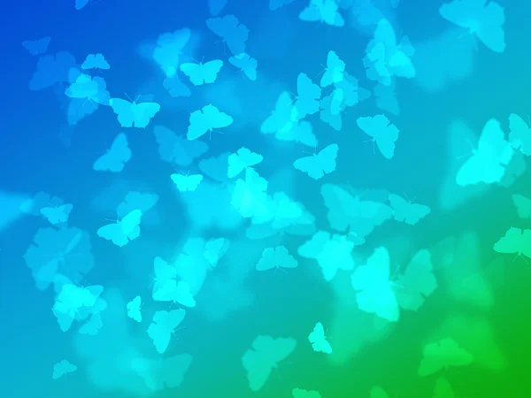 Fondo de pantalla de naturaleza abstracta con bokeh mariposa ...