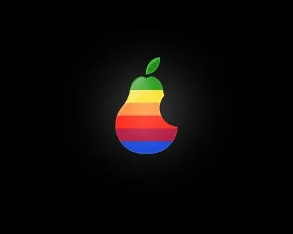 Fondo pantalla negro apple - Imagui