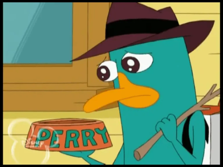 Perry el ornitorrinco de phineas y ferb - Imagui