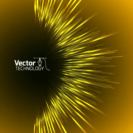 Fondo verde con destellos - Vector | Vector ClipArt