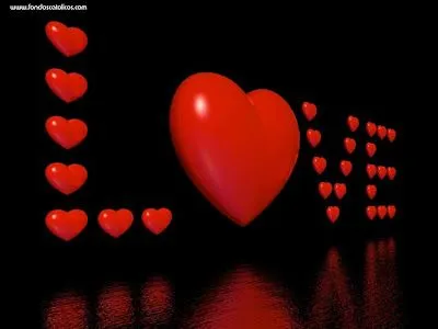 fondos de amor wallpapers de corazones rojos imagenes bonitas ...