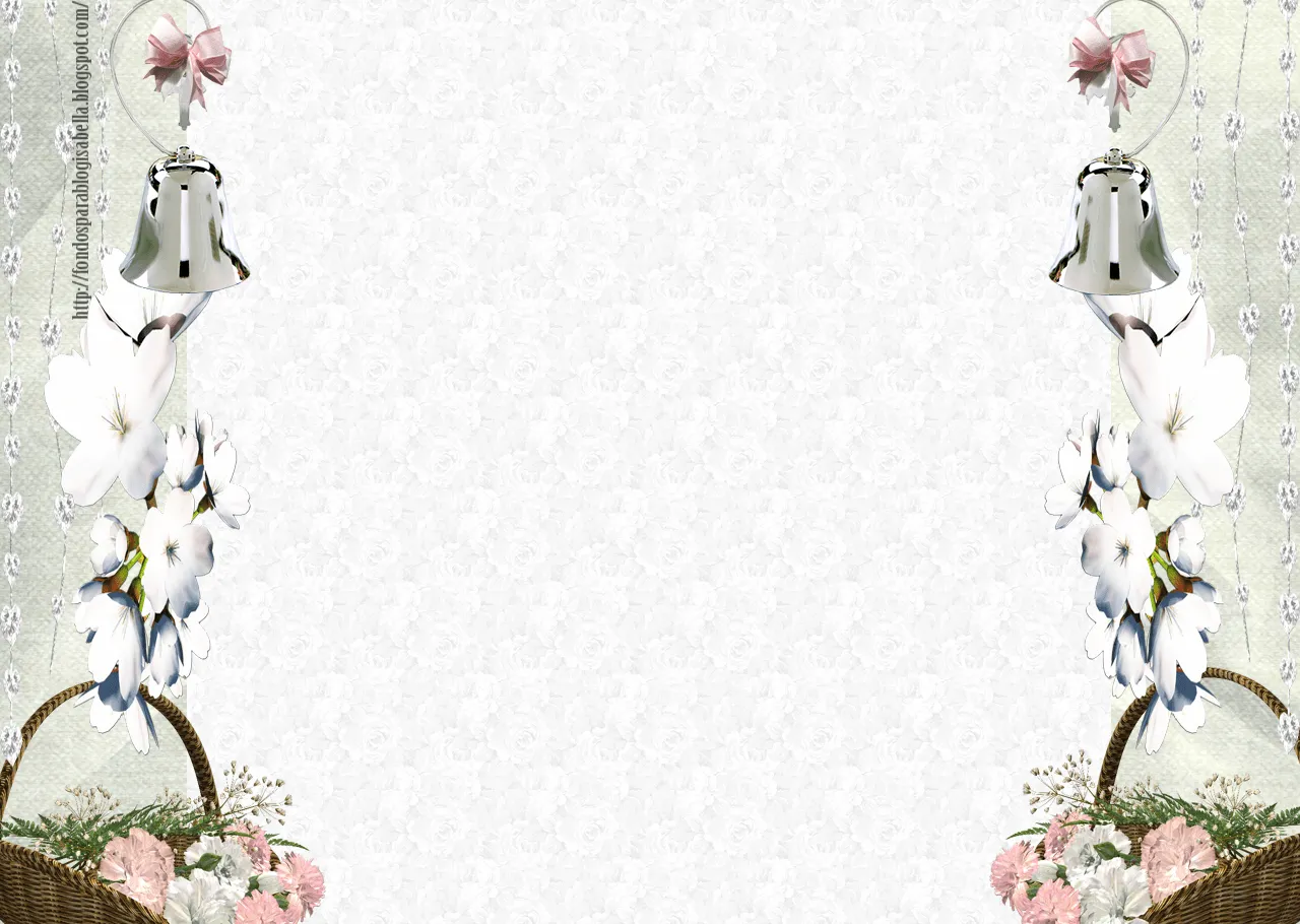 Fondos para Blog Isabella: Cabecera y Fondo Blanco Flores Fondos para Blog Isabella: Cabecera y Fondo Blanco Flores