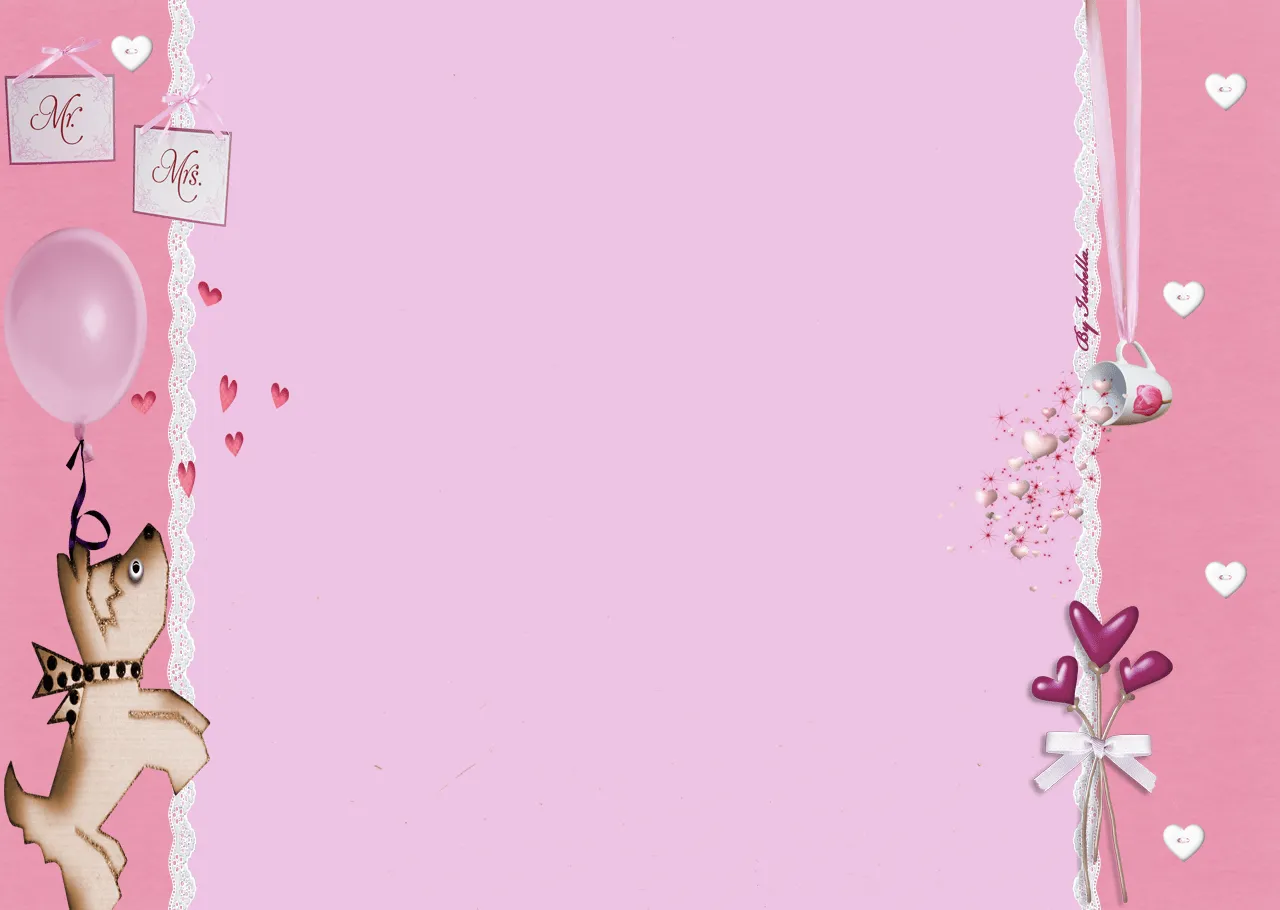 Fondos para Blog Isabella: Cabecera y Fondo Rosa Love Fondos para Blog Isabella: Cabecera y Fondo Rosa Love