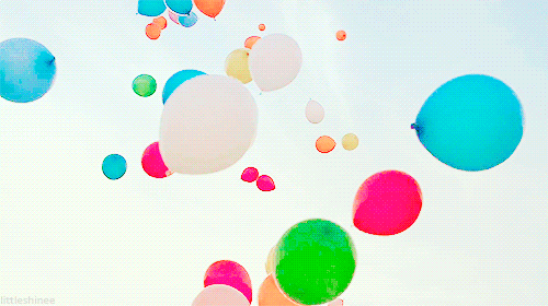 globos de colores | Tumblr
