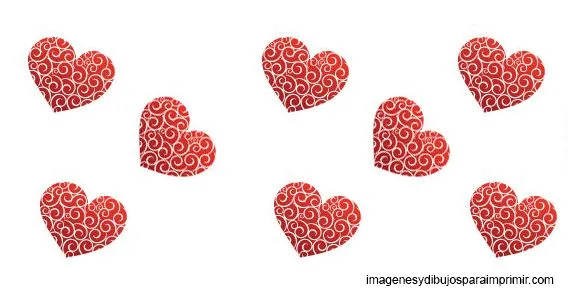Fondos de corazones para imprimir-Imagenes y dibujos para imprimir