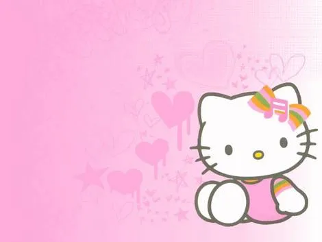 Fondos de escritorio Hello Kitty - Fondo hello kitty rosa