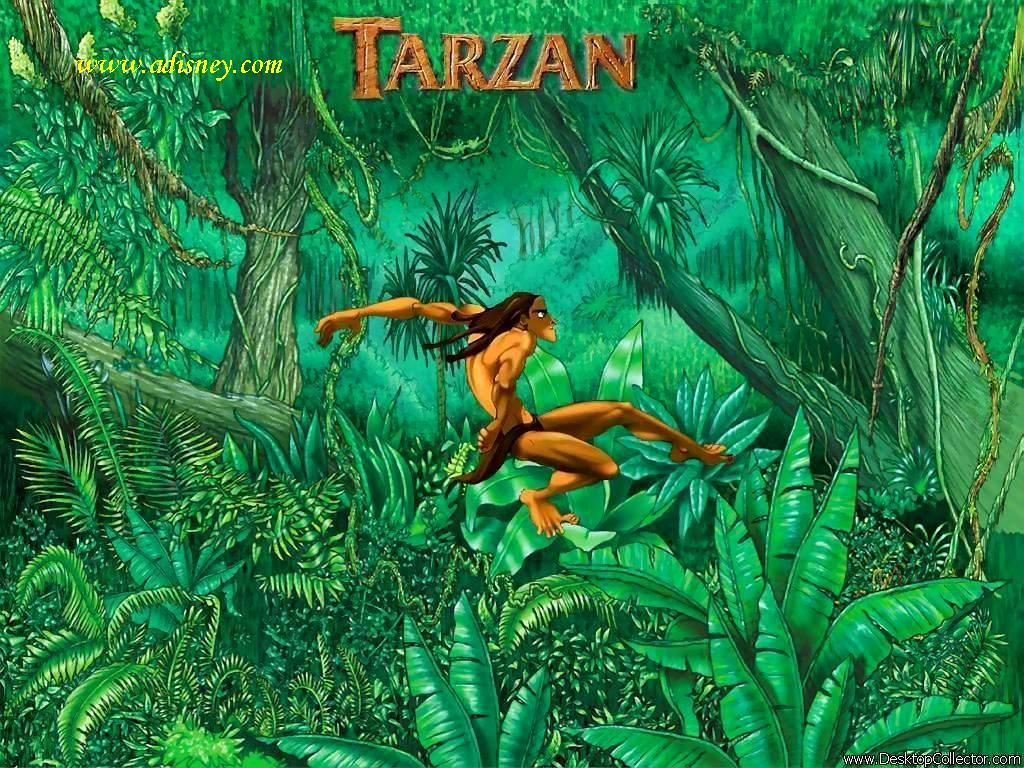 Fondos de escritorios Disney - Tarzán en la selva