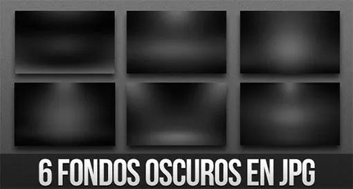 6 Fondos oscuros en alta resolucíon - WOH Tutoriales 6 Fondos oscuros en alta resolucíon - WOH Tutoriales