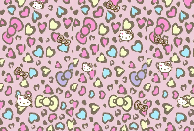 Hello Kitty leopard wallpaper - Imagui