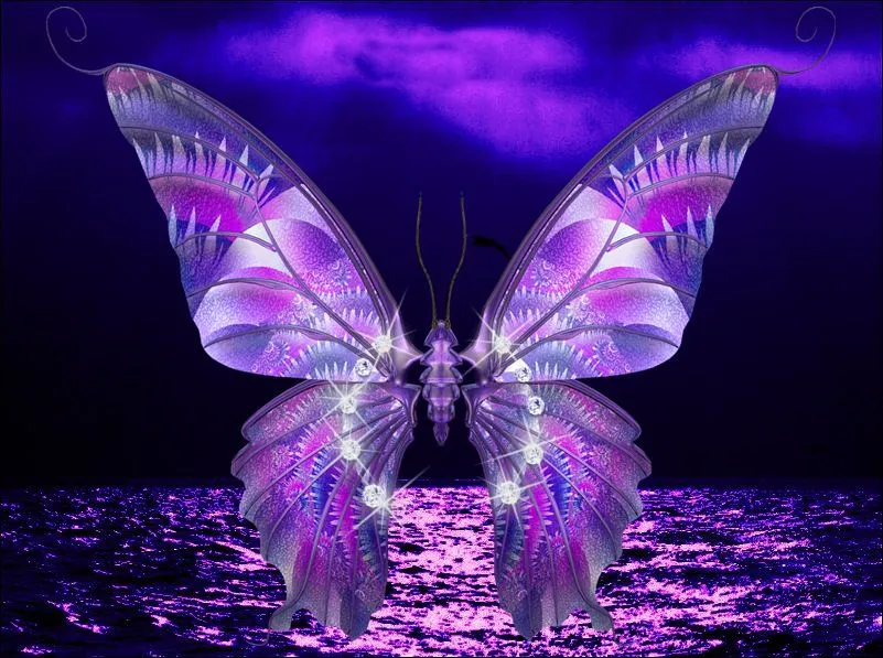 Fondo de pantalla de mariposas con movimiento - Imagui