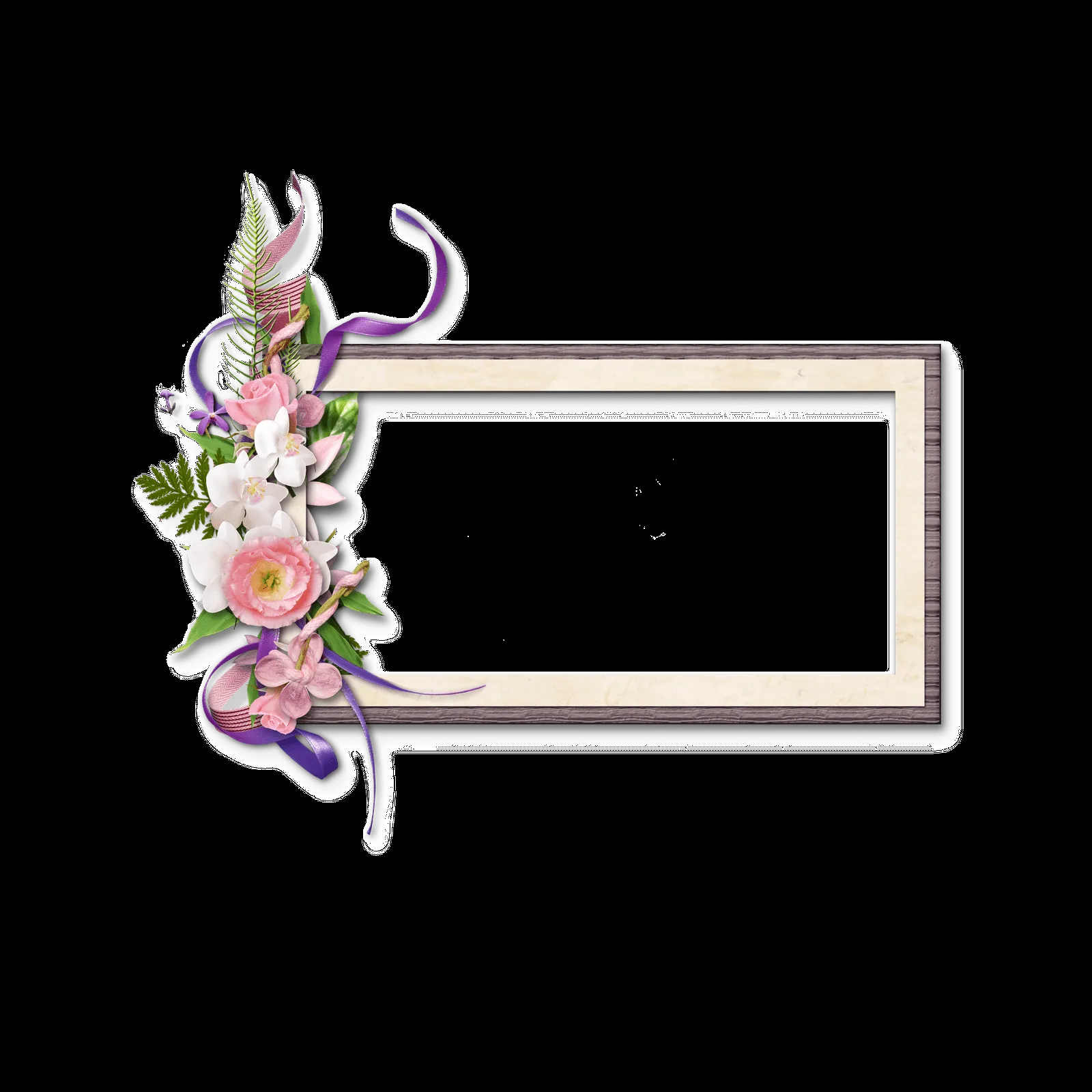 Bordes y marcos bonitos de flores - Imagui