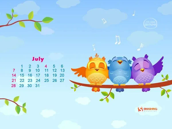 Fondos de pantalla del mes de Julio 2013