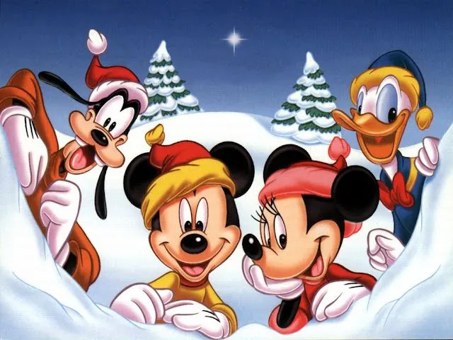Fondos de Pantalla de Navidad - Mickey y sus amigos - Imágenes ...