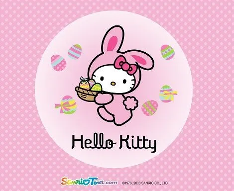 Fotos de Hello Kitty de Pascua
