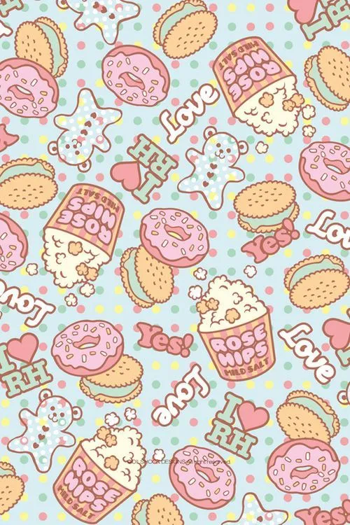Food Pattern Wallpaper Tumblr | found these backgrounds here http ...