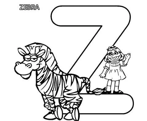 Z for Zoey | sesamestreet | Pinterest