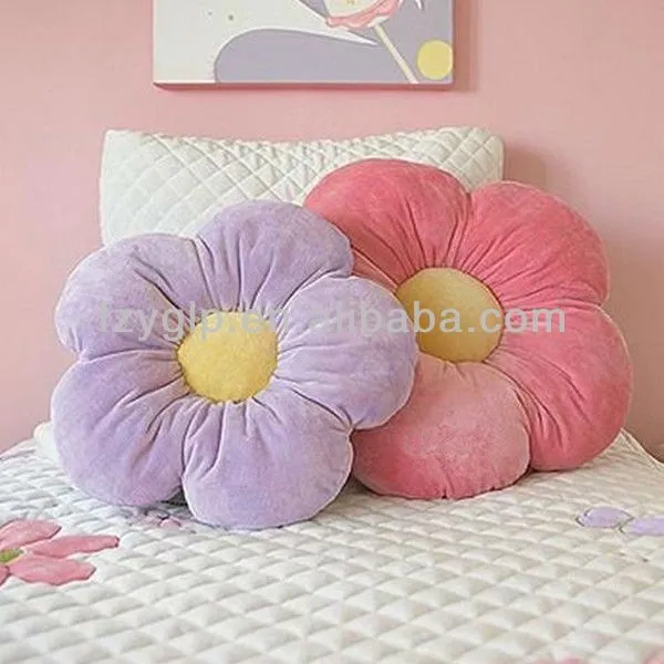 Forma de la flor almohadas para niños chicas room & baby nursery ...