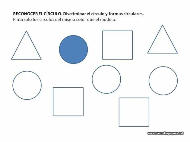 Formas Circulares | Conceptos básicos | Fichas didácticas para ...