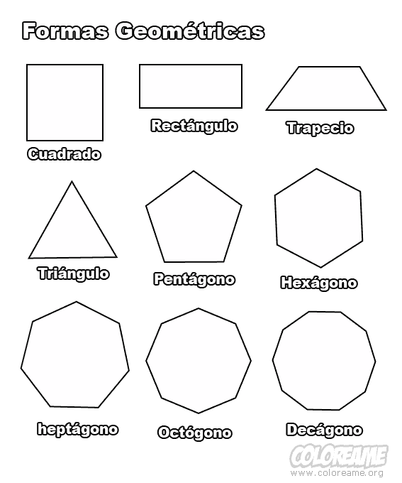 Figuras Geometricas - Figuras geometricas para colorear ...