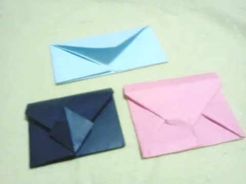 3 Diferentes formas de hacer sobres (origami) - YouTube