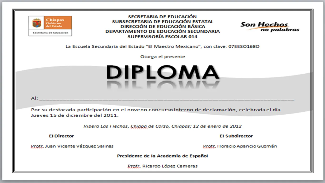 Formato para Diplomas. | Yo soy Roiver. Bienvenido a mi Blog