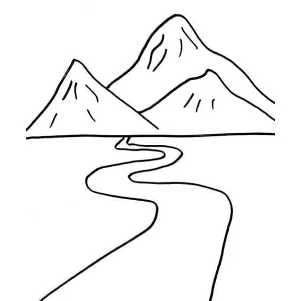4 formatos en paisajes de montaña para dibujar y divertirse