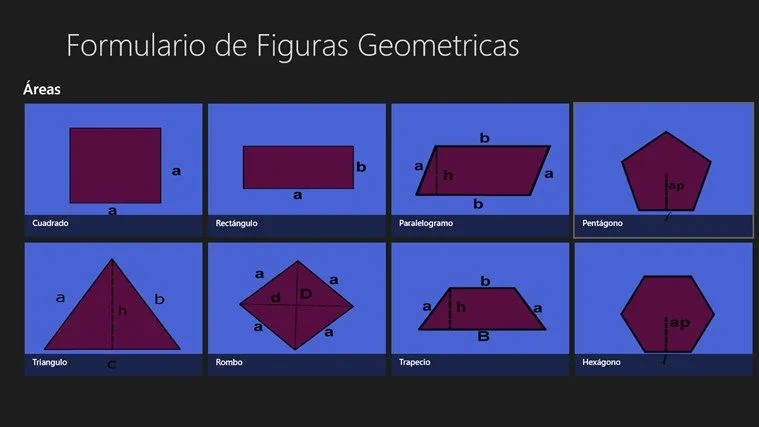 Formulario de Figuras Geométricas APV App Ranking and Store Data ...