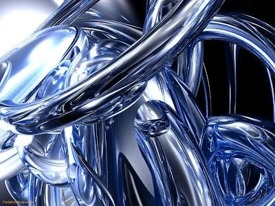 ... : lazos azules- abstracto - arte digital - 3D - colores - wallpaper ... : lazos azules- abstracto - arte digital - 3D - colores - wallpaper