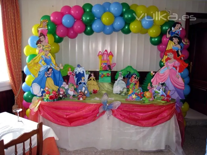 Foto: Decoracion con globos Mesa decoracion infantil