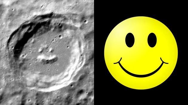 FOTO: Hallan un emoticono feliz en Mercurio - Ntc del Mundo