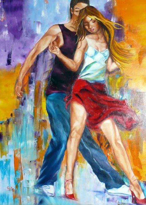 foto pareja de baile foto pareja de baile