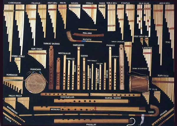 Instrumentos Andinos | Agrupación Cultural "Maipo Indómito"