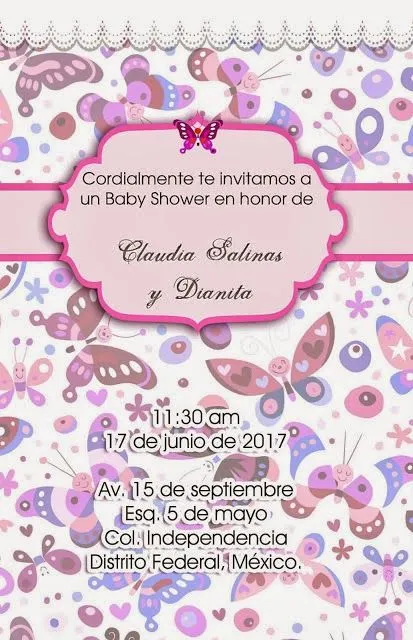 fotografía y diseños : Invitaciones para Baby Shower para niña y niño